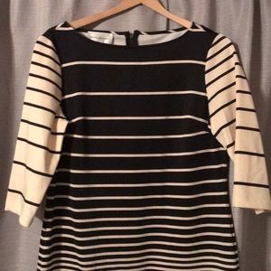 NWT, Donna Morgan dress, size14, balk/cream